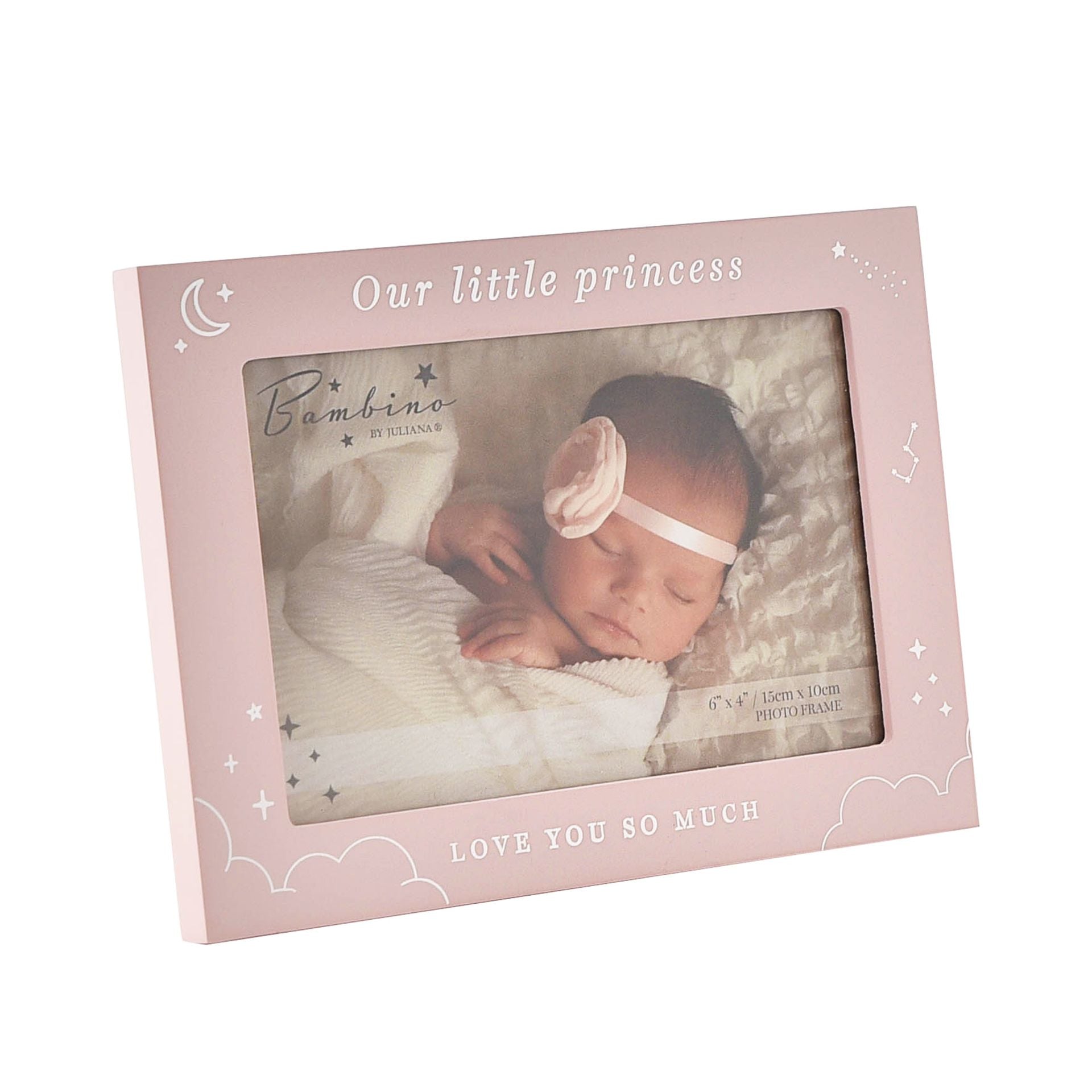 Bambino Wooden Frame 10 x 15cm - Little Princess