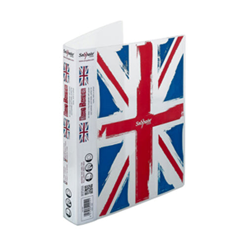 A4 Snopake Ring Binder with Union Jack Design