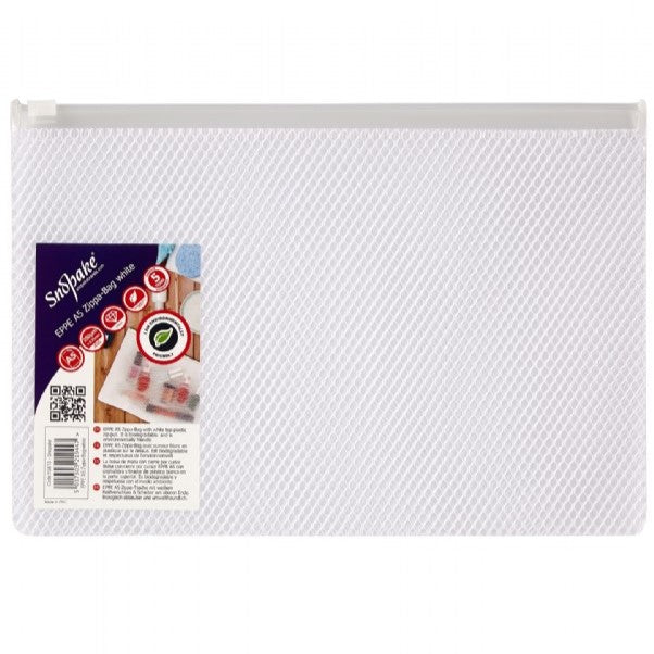 A5 Snopake Eppe Zippa Bag - White