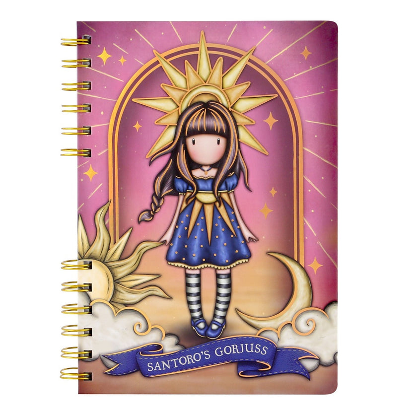 Santoro Gorjuss Wirobound Notebook - Ray of Light