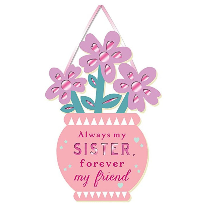 More Than Words Mirror Plaque 14 x 9cm - Sister
