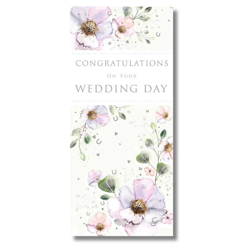 Noel Tatt Congratulations On Your Wedding Day - Money Wallet