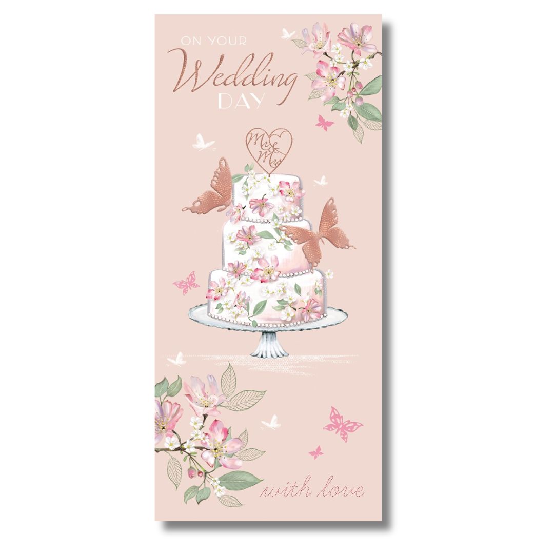 Noel Tatt On Your Wedding Day Mr & Mrs With Love - Money Wallet