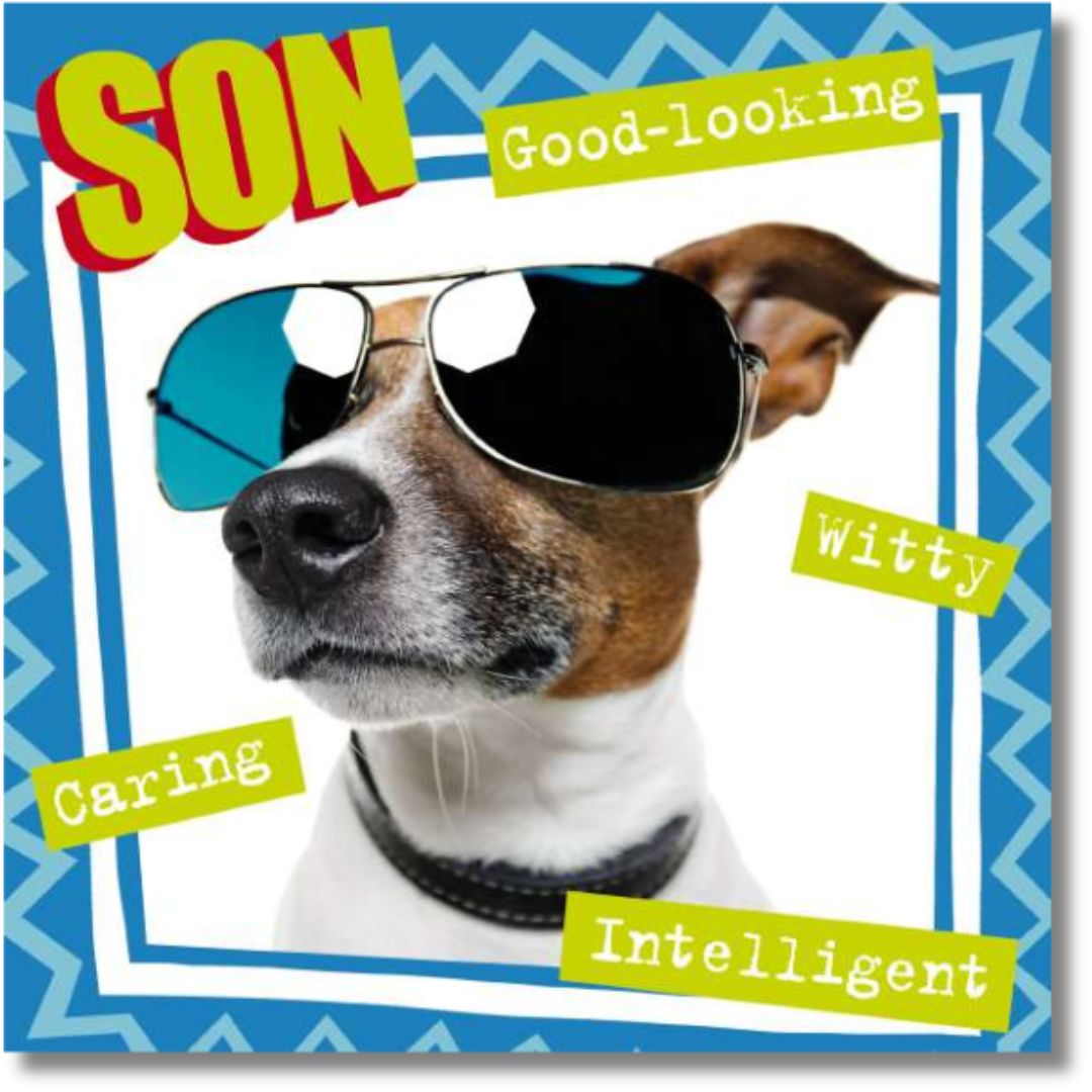 Noel Tatt Son Birthday - Greeting Card