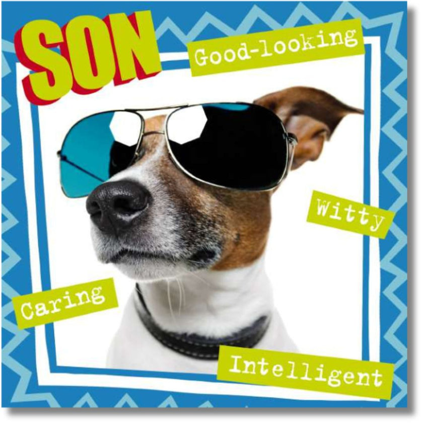 Noel Tatt Son Birthday - Greeting Card