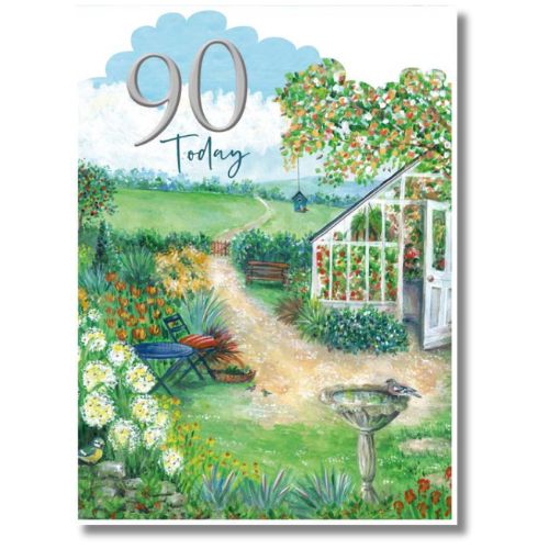 Noel Tatt 90 Today Birthday - Greeting Card