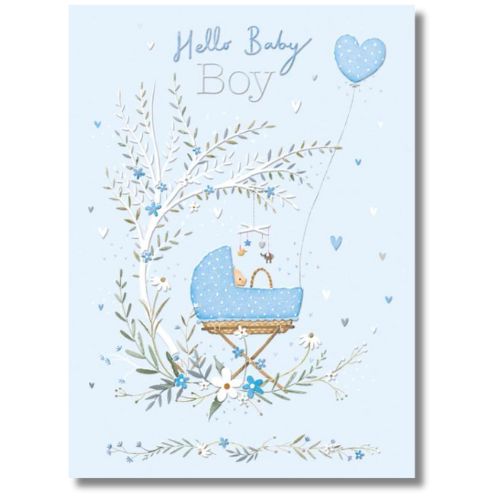 Noel Tatt A New Little Boy - Greeting Card