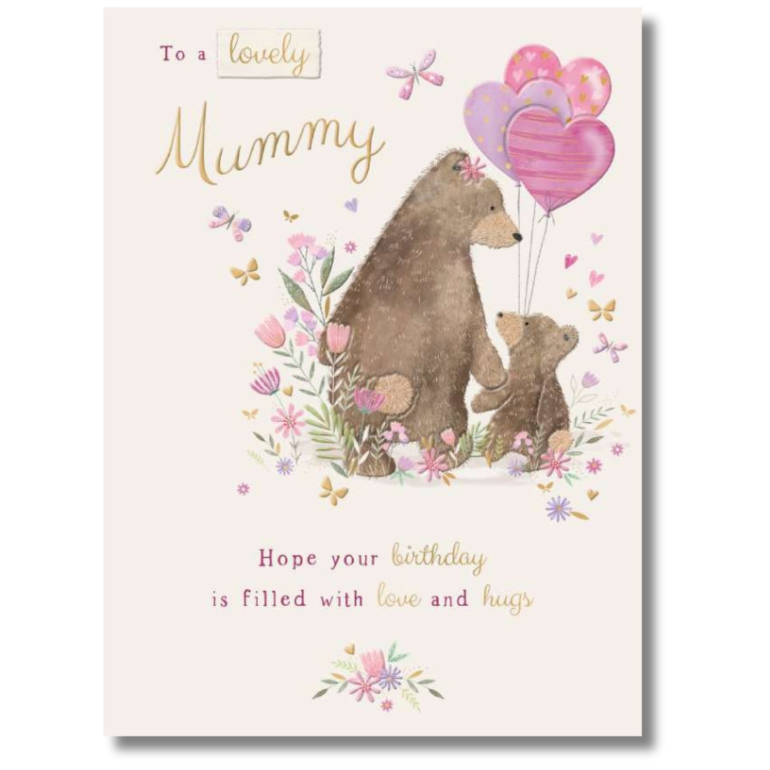 Noel Tatt To Lovely Mummy Birthday - Greeting Card