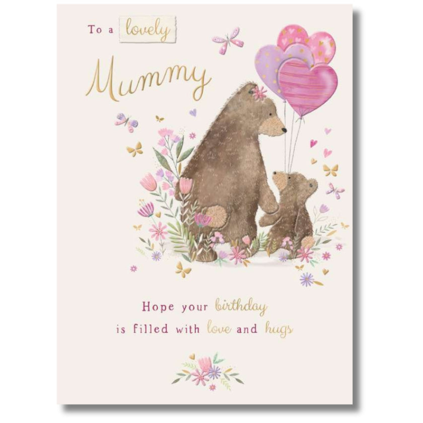 Noel Tatt To Lovely Mummy Birthday - Greeting Card