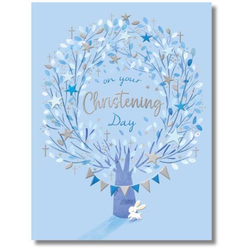 Noel Tatt On Your Christening Day - Greeting Card