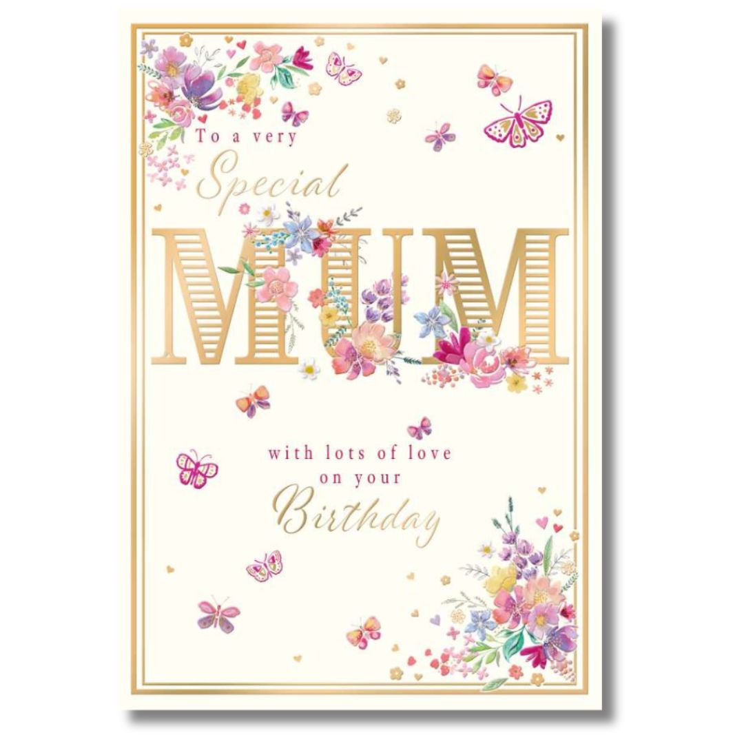 Noel Tatt To A Very Special Mum Birthday - Greeting Card