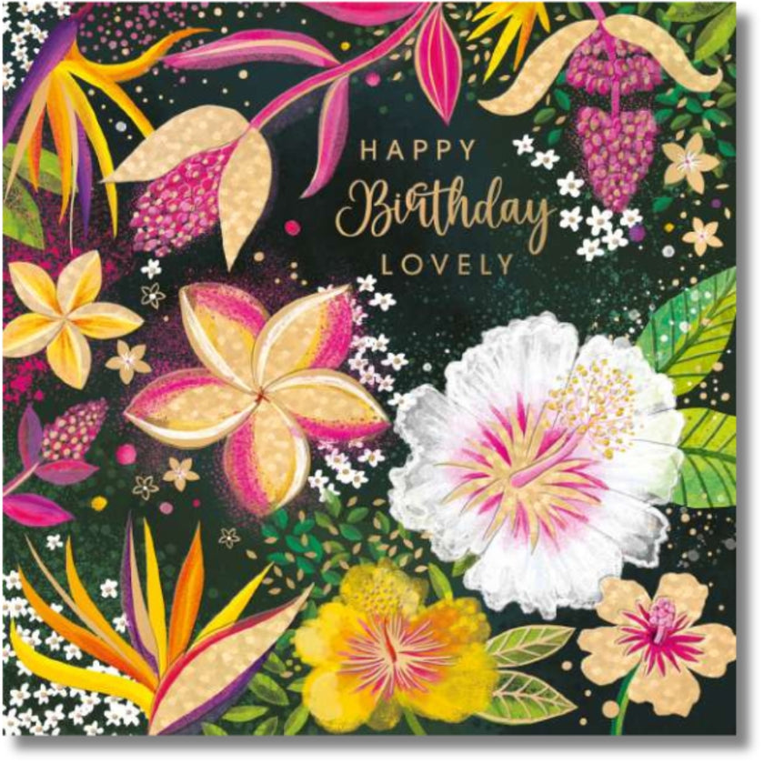 Noel Tatt Happy Birthday Lovely - Greeting Card