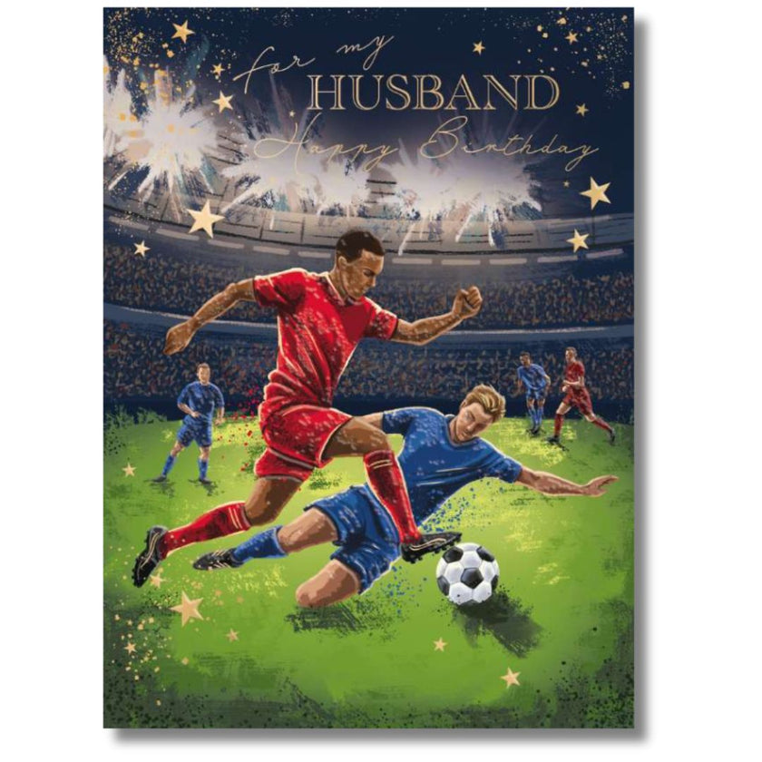 Noel Tatt For My Husband Happy Birthday - Greeting Card