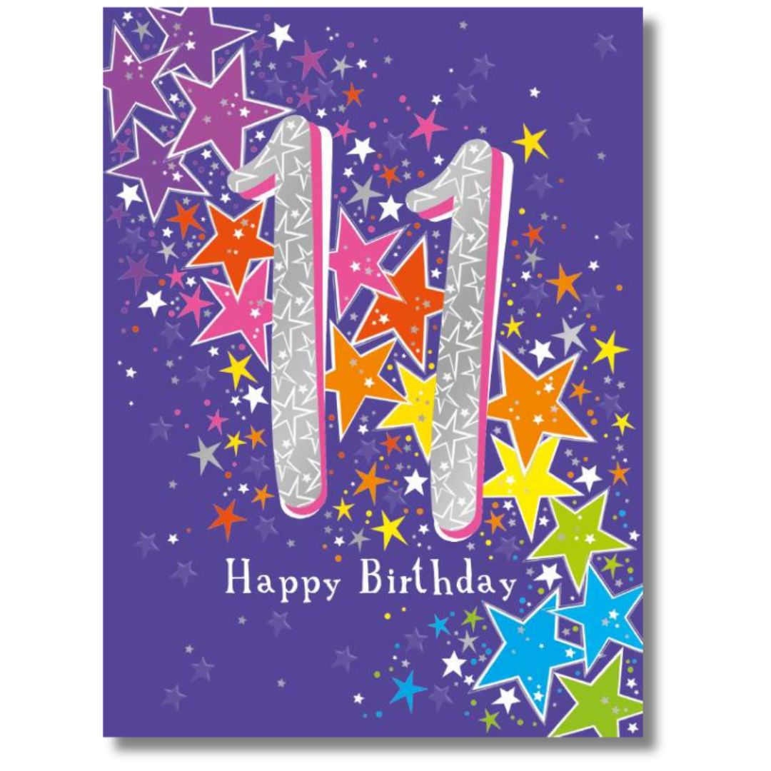 Noel Tatt 11 Happy Birthday - Greeting Card