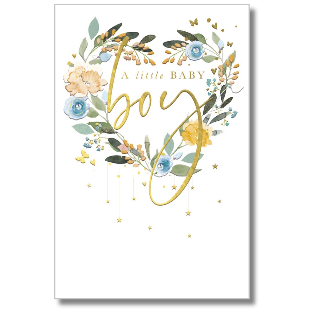 Abacus A Little Baby Boy - Greeting Card