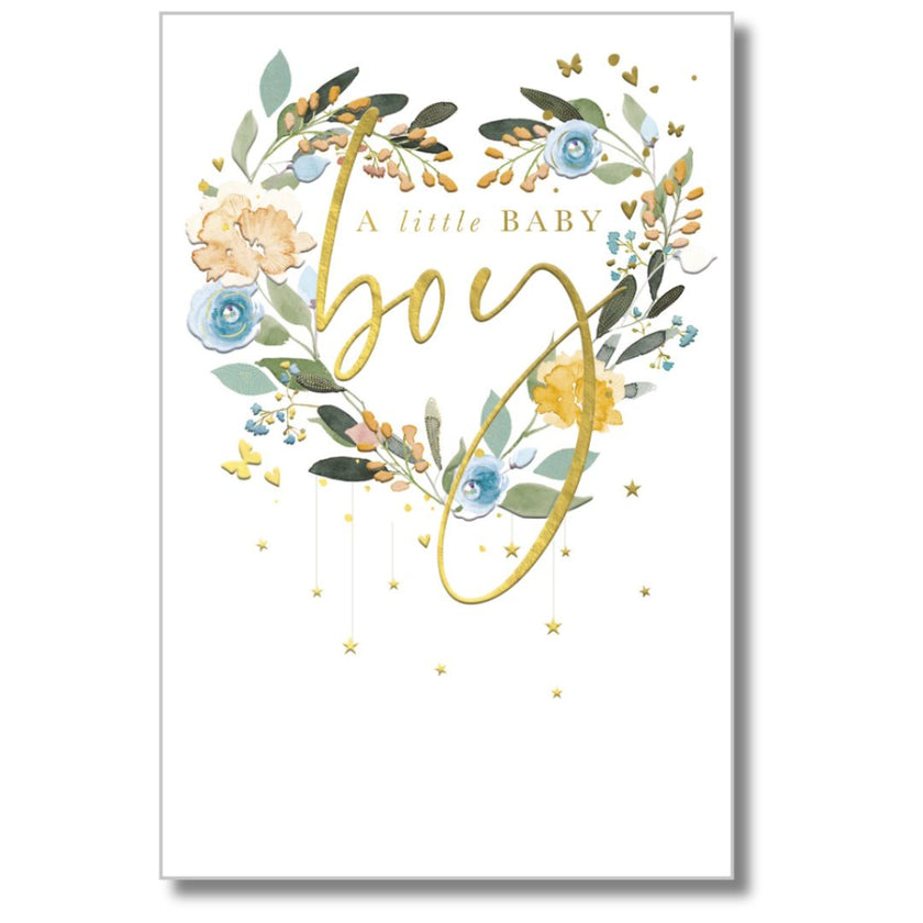 Abacus A Little Baby Boy - Greeting Card