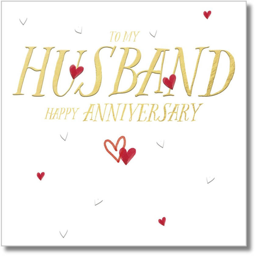 Abacus To My Husband Happy Anniversary - Greeting Card