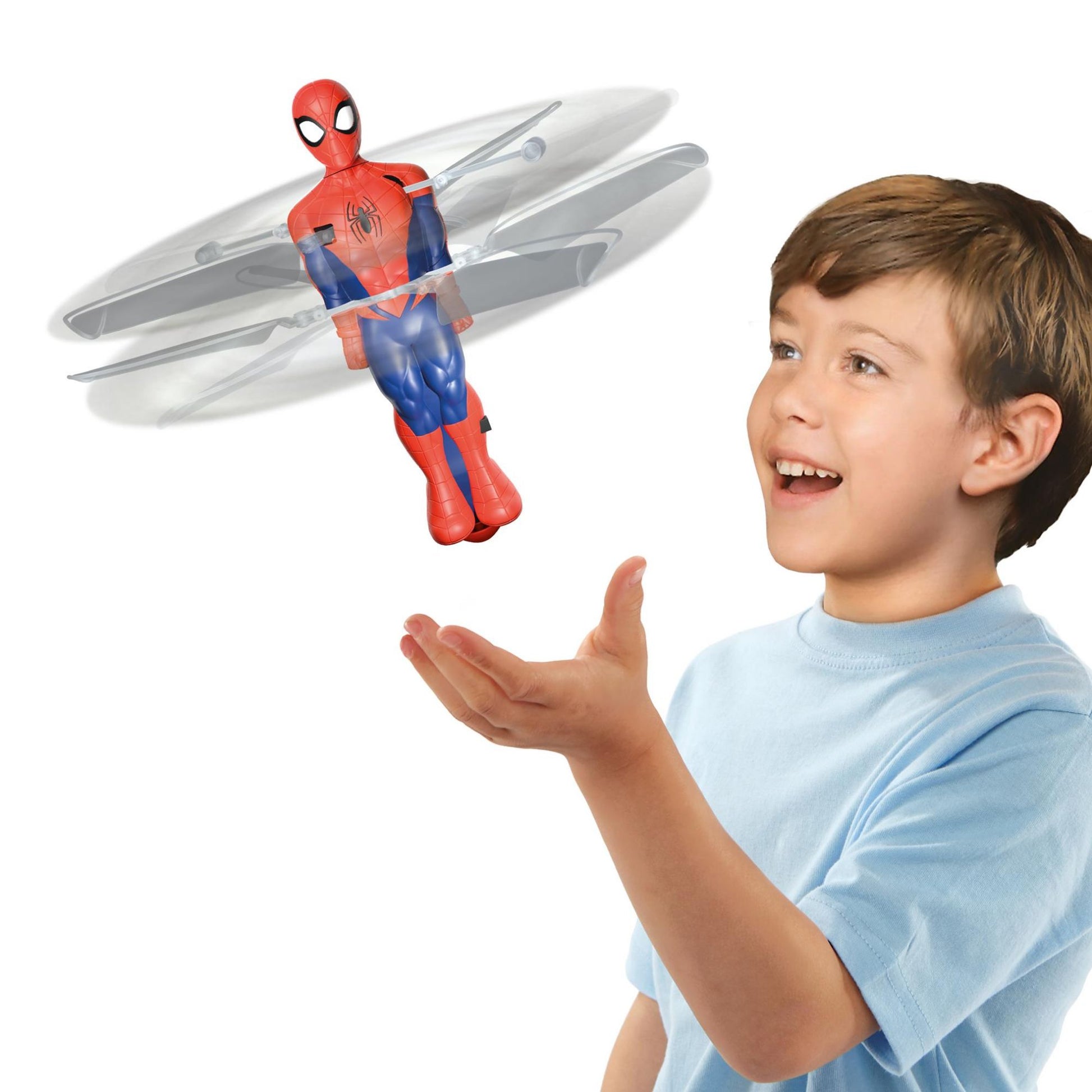 FLYING HEROES Hover and Spin Spider Man