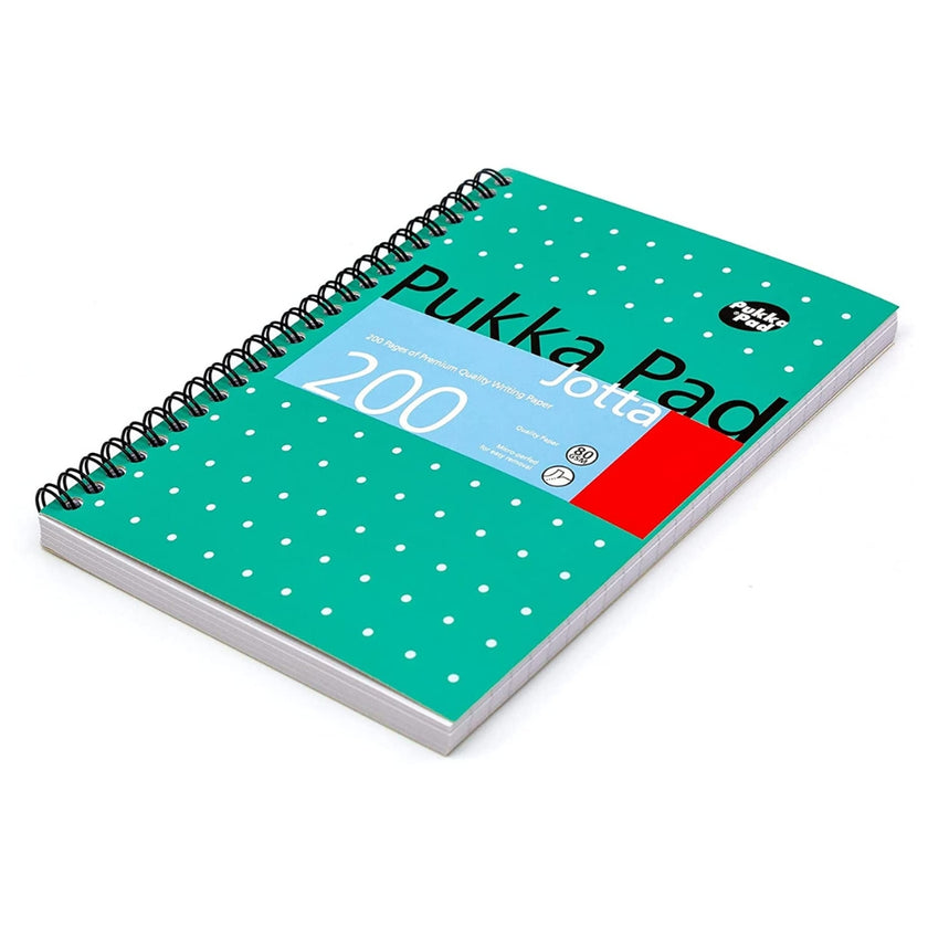 A5 Pukka Pads Lined Metallic Jotta Notebook