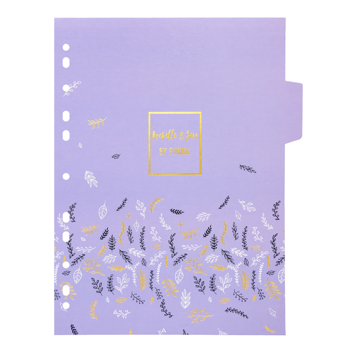 A4 Pukka Rochelle & Jess Reversible Dividers A Pack By 5pcs