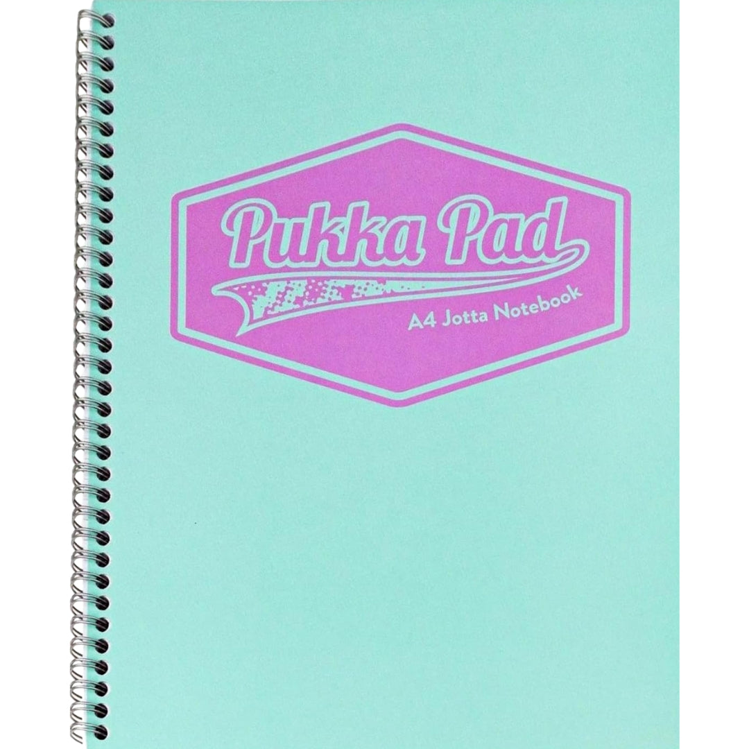 A4 Pukka Pad Pastel Jotta Notebook 80g 200pgs - Teal