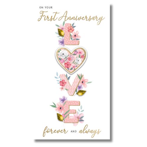 Second Nature First Anniversary - Greeting Card