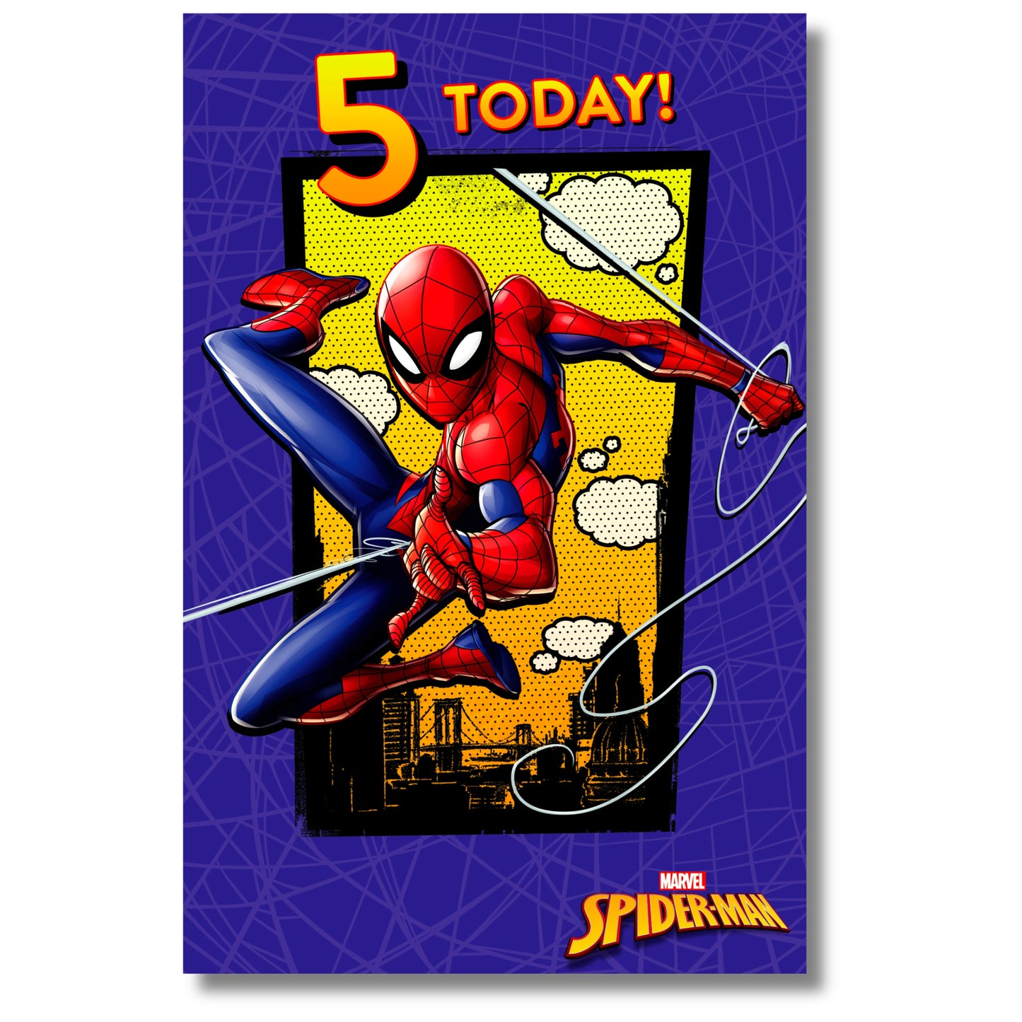 Marvel 5 Today! Birthday - Greeting Card