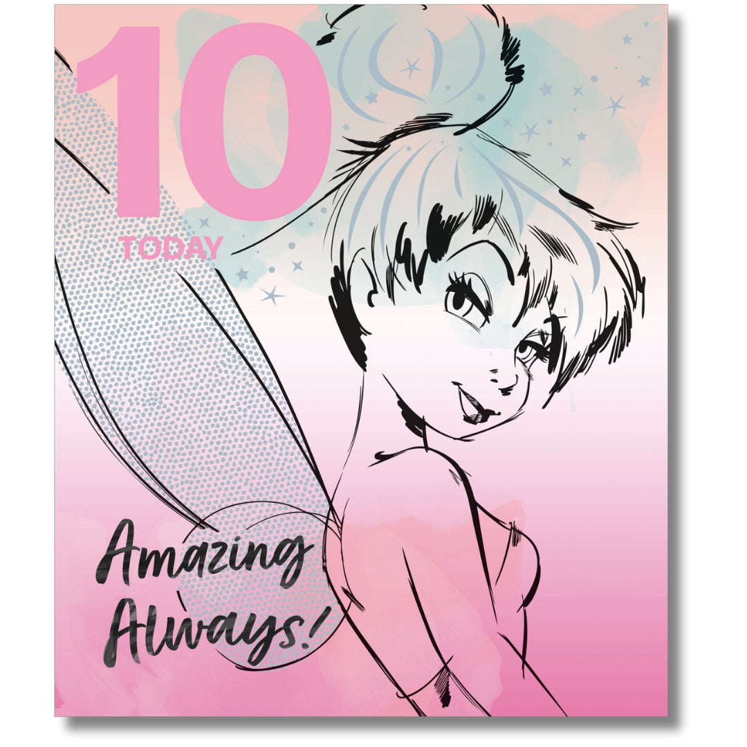 Disney 10 Today Amazing Always! Birthday - Greeting Card