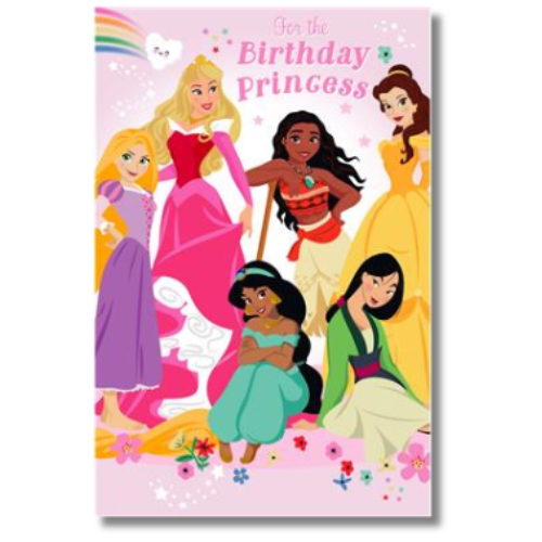 Disney For The Birthday Princess - Greeting Card