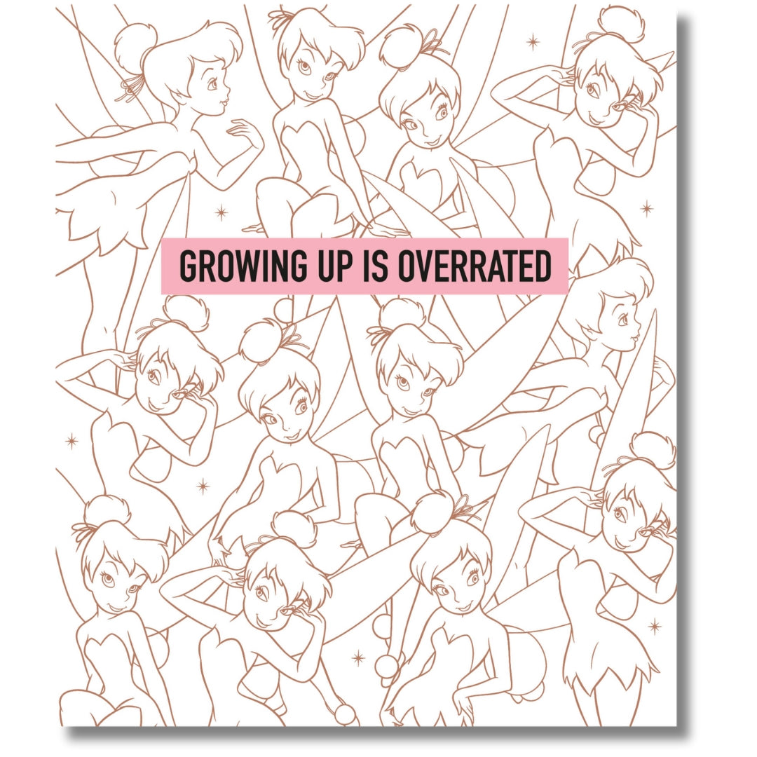 Disney Growing Up Is Overrated - Greeting Card