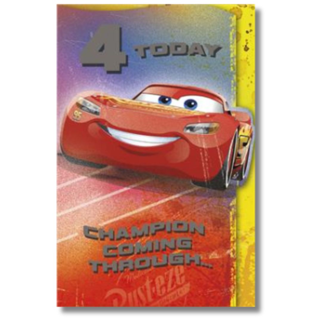4 Today Champion Coming Through - Greeting Card