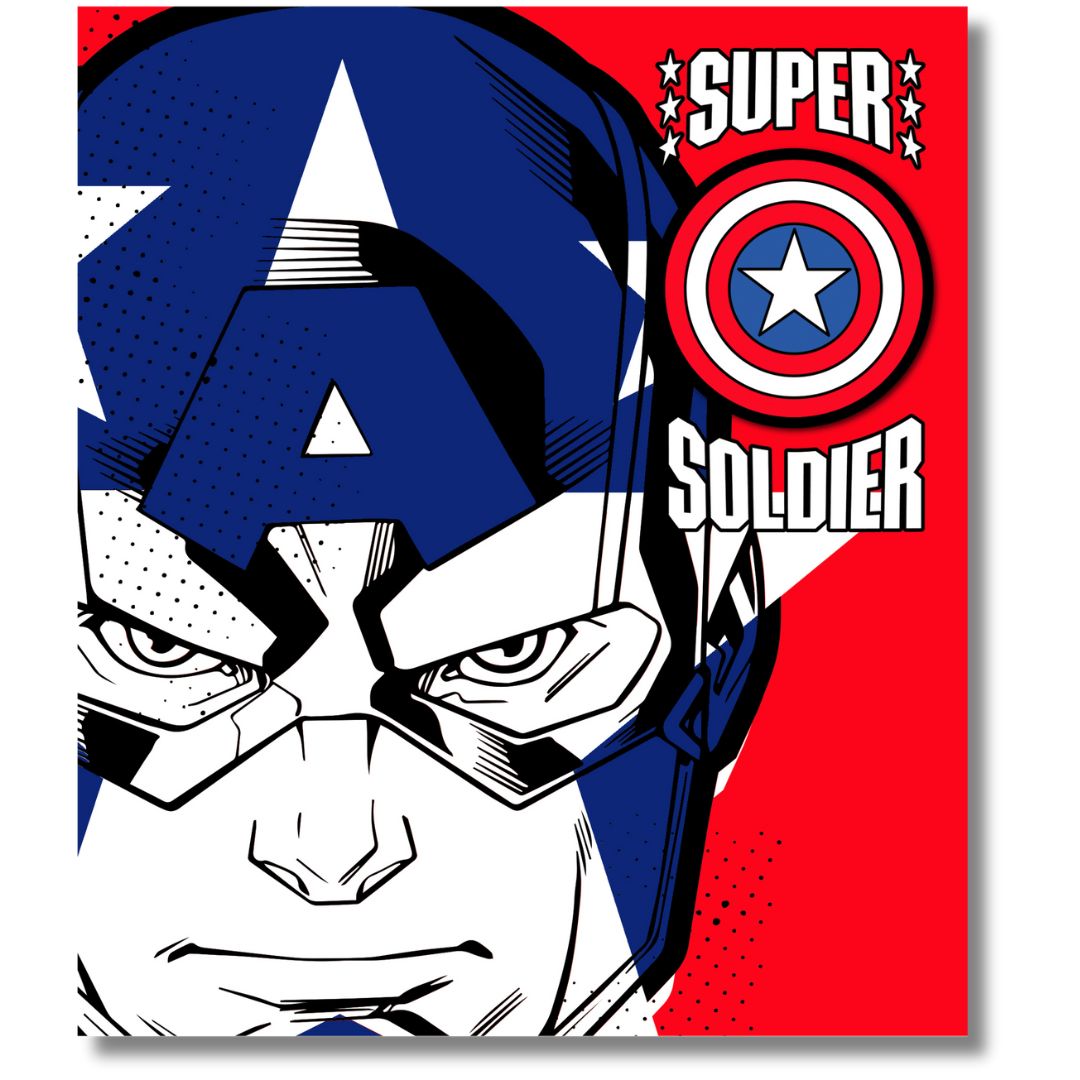 Marvel Super Soldier Birthday - Greeting Card