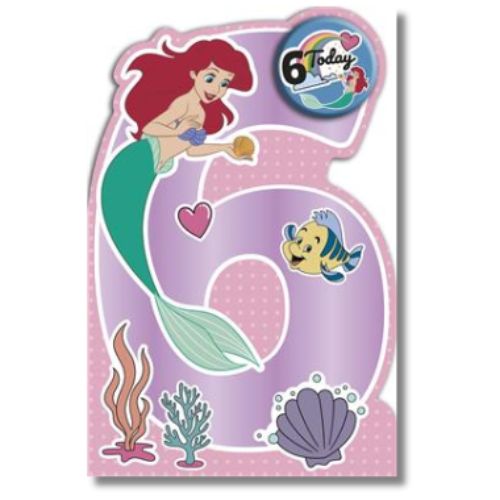 Disney 6 Today Birthday - Greeting Card