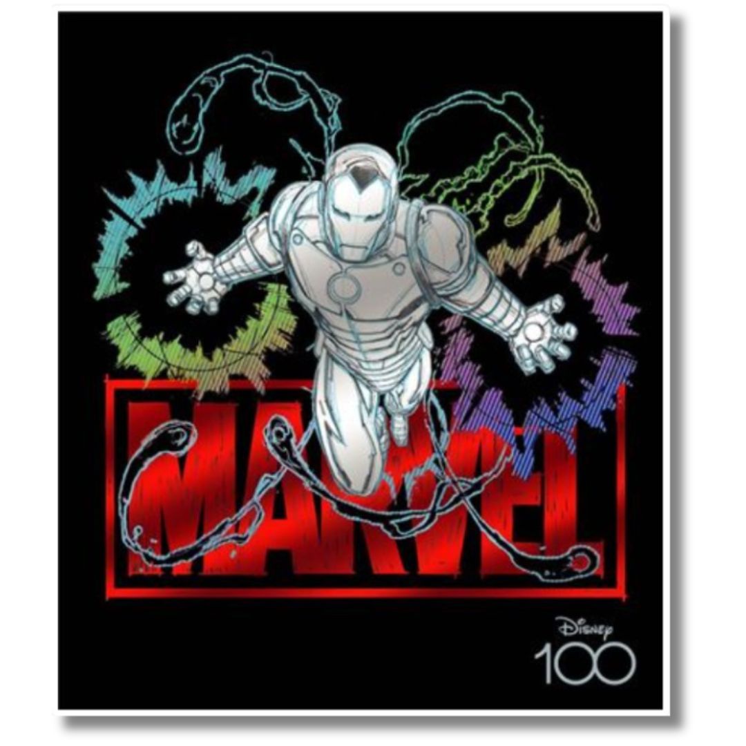 Disney 100 Marvel Iron Man Birthday - Greeting Card
