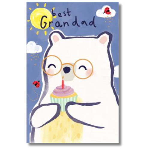 Best Grandad Birthday - Greeting Card