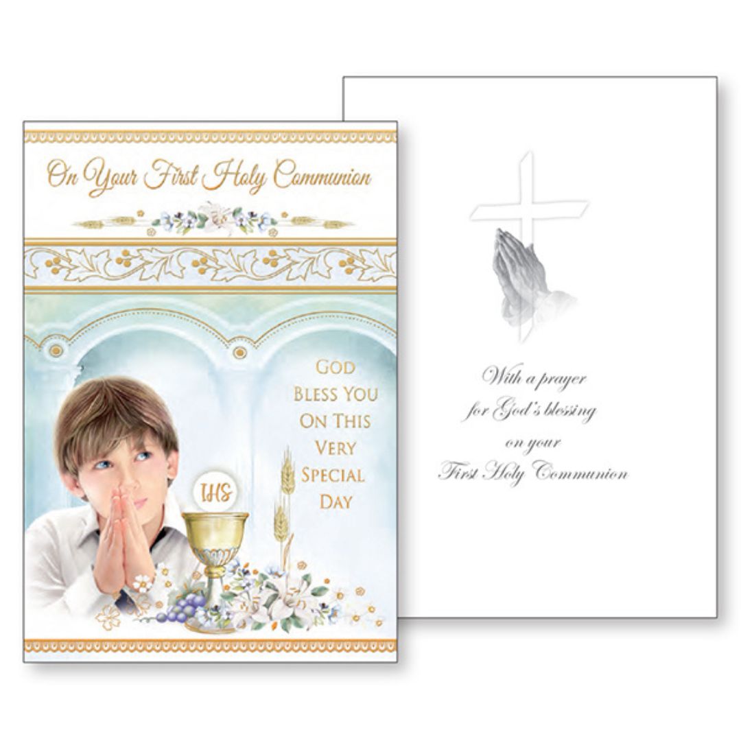 On Your First Holy Communion - Greeting Card