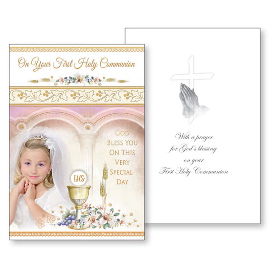 On Your First Holy Communion - Greeting Card