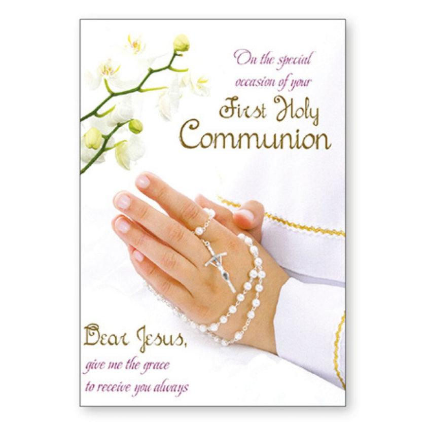First Holy Communion - Greeting Card