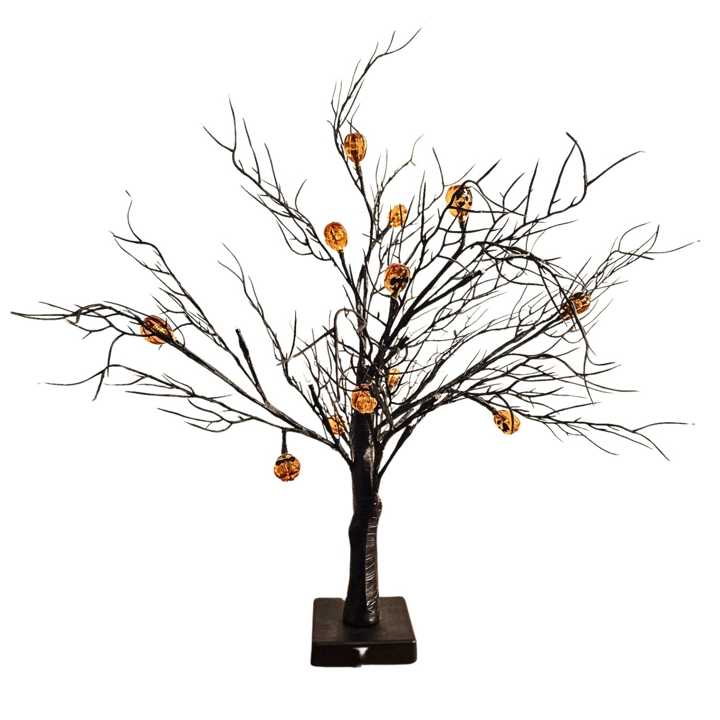 Halloween Light-up Pumpkin Branch Tree 50cm