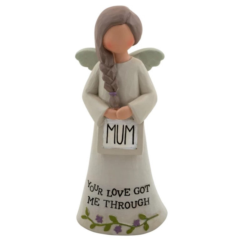 Feather & Grace Angel Figurine - Mum