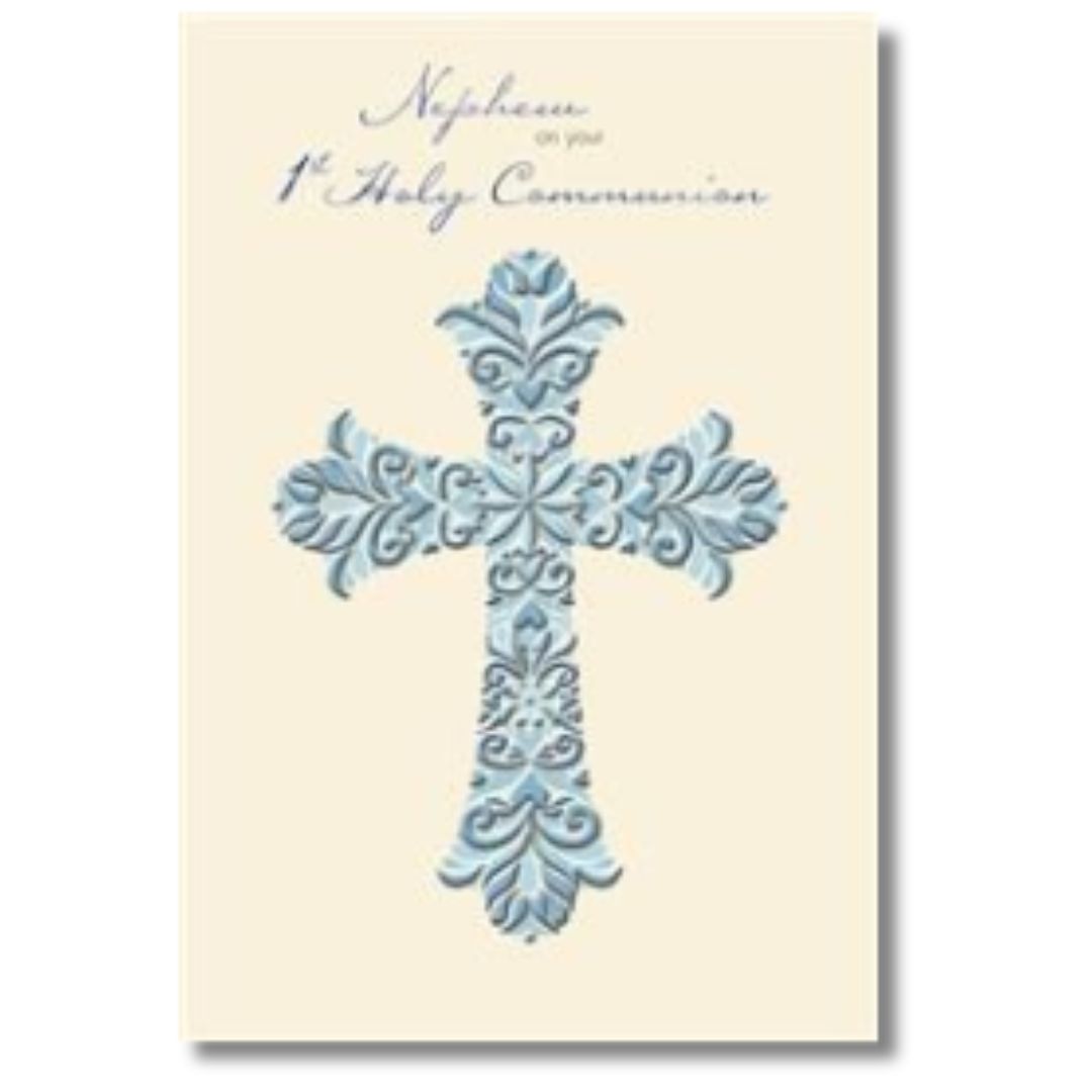 Hallmark Nephew On Your 1st Holy Communion - Greeting Card