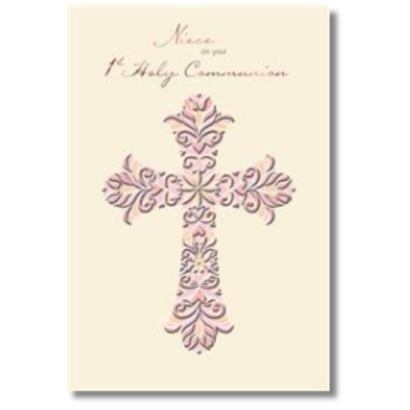 Hallmark Niece On Your 1st Holy Communion - Greeting Card