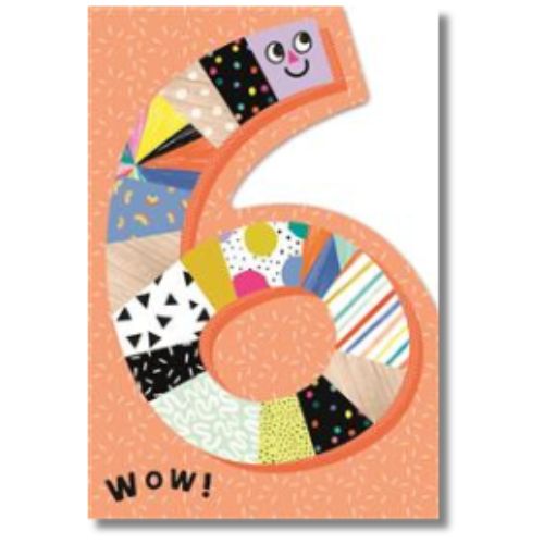 Hallmark 6 Wow! Birthday - Greeting Card