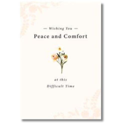 Hallmark Wishing You Peace And Comfort - Greeting Card