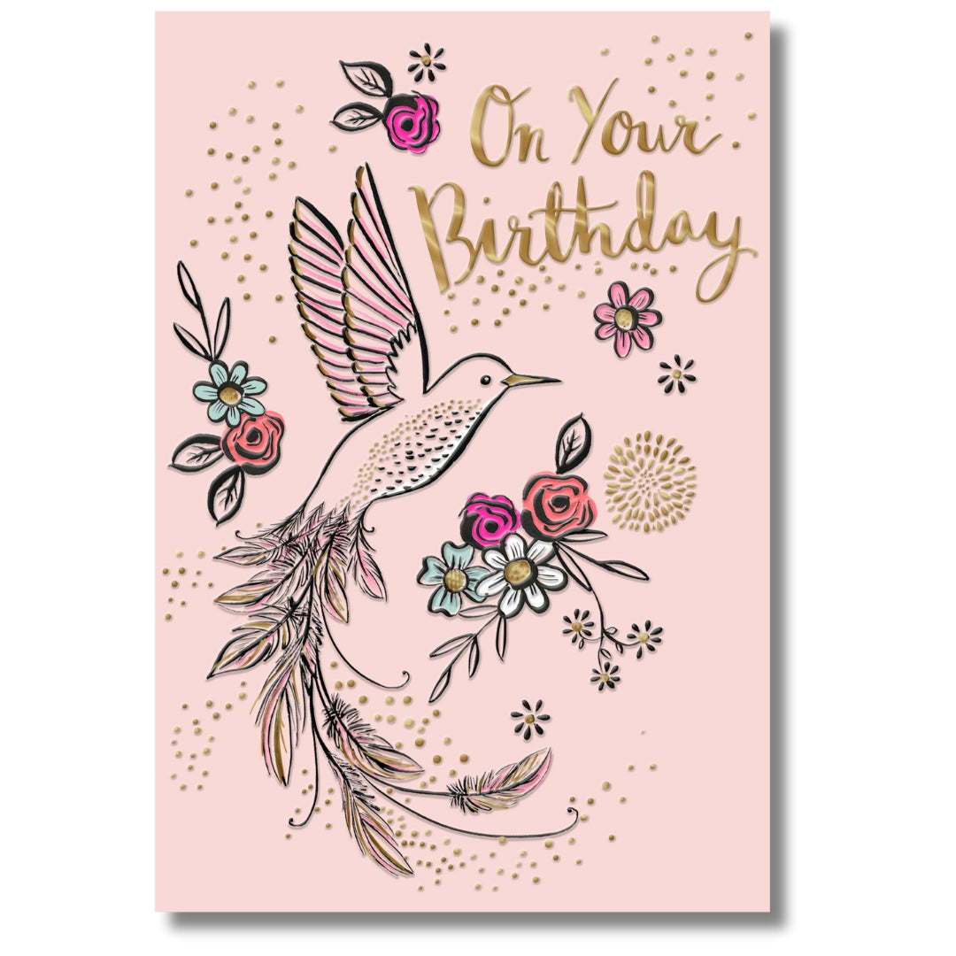 Hallmark On Your Birthday - Greeting Card