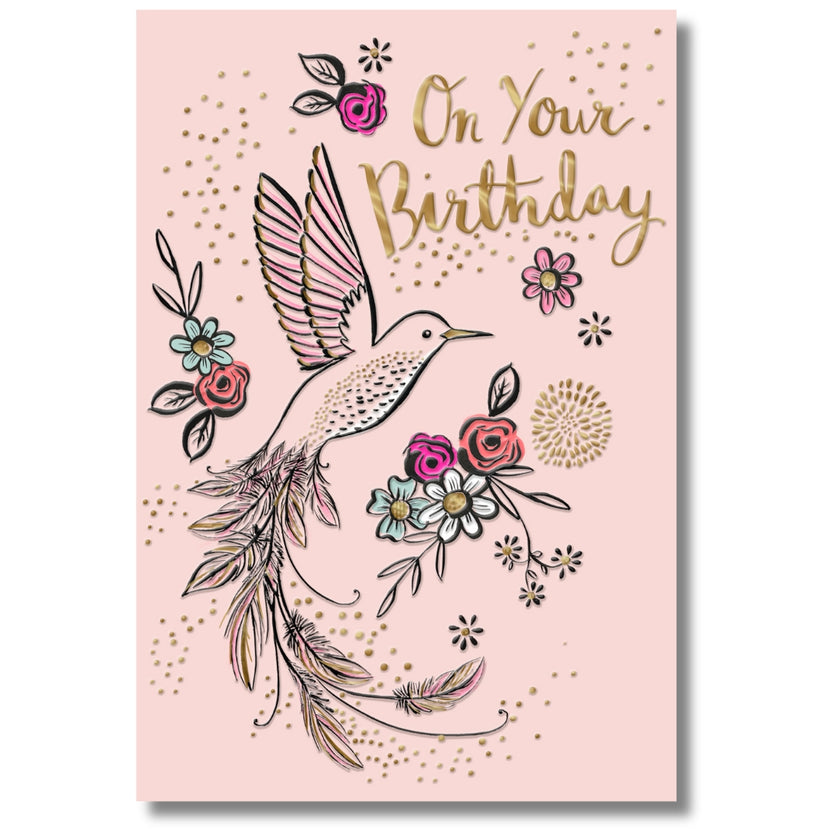 Hallmark On Your Birthday - Greeting Card
