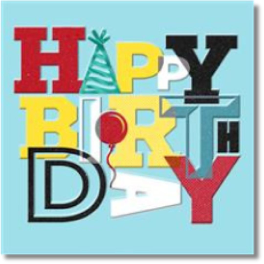 Hallmark Happy Birthday - Greeting Card
