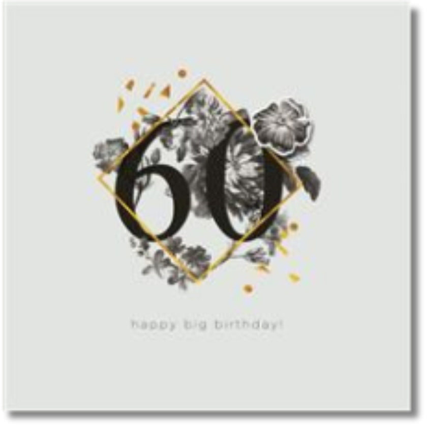 Hallmark 60 Happy Big Birthday! - Greeting Card