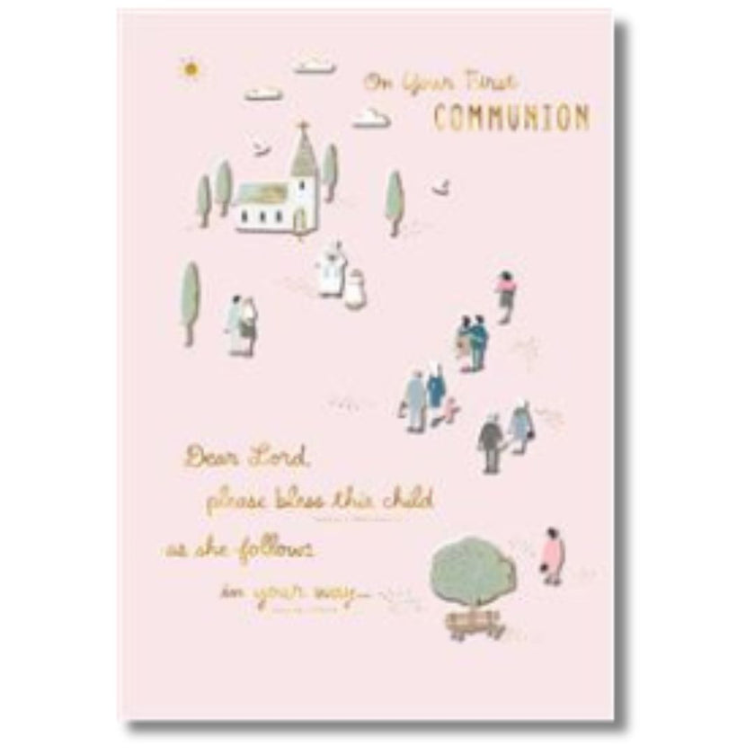Hallmark On Your First Communion - Greeting Card