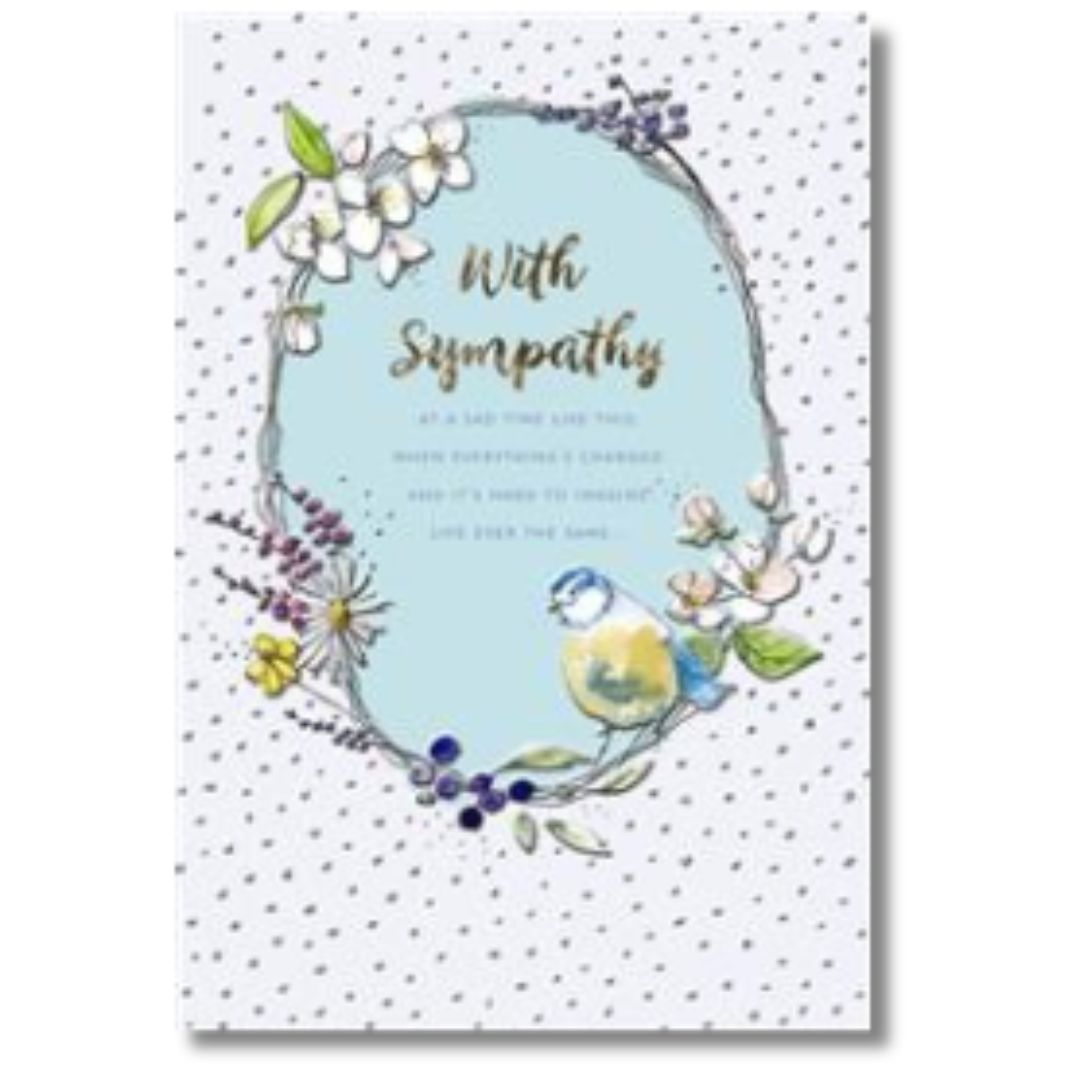Hallmark With Sympathy - Greeting Card